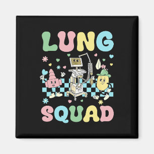 Lung Squad Rt Nurse Easter Magnet