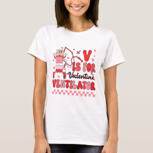 Lung Squad Valentine Respiratory Therapist Pulmono T-Shirt