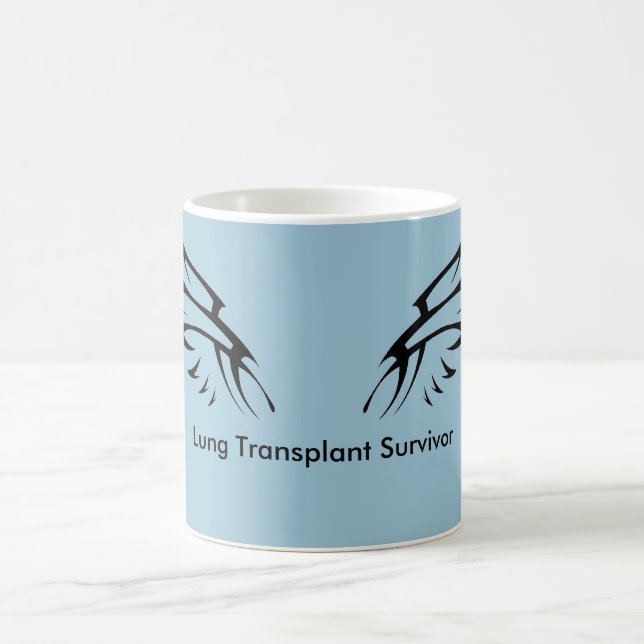 Lung Transplant Survivor mug (Center)