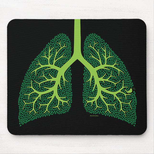 Lung Tree Mouse Pad (Front)