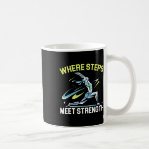 Lunge Exercise Bodybuilding Fitness Workout Gym 2  Coffee Mug