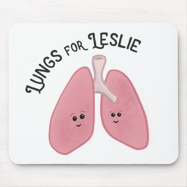 Lungs for Leslie Mouse Pad (Front)
