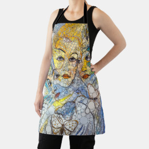Lunis, Infinity Dots by After Francis Picabia Apron