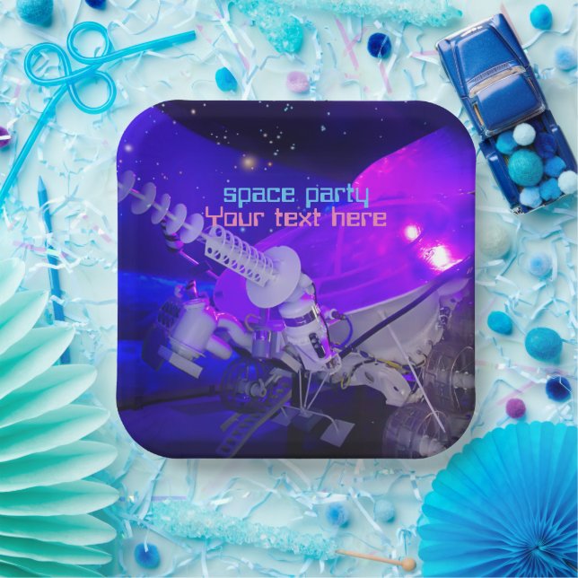 Lunokhod Paper Plate (Party)