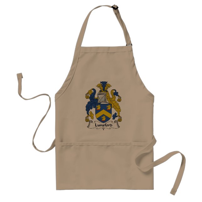 Lunsford Family Crest Standard Apron (Front)