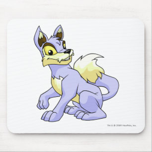 Lupe Blue Mouse Pad