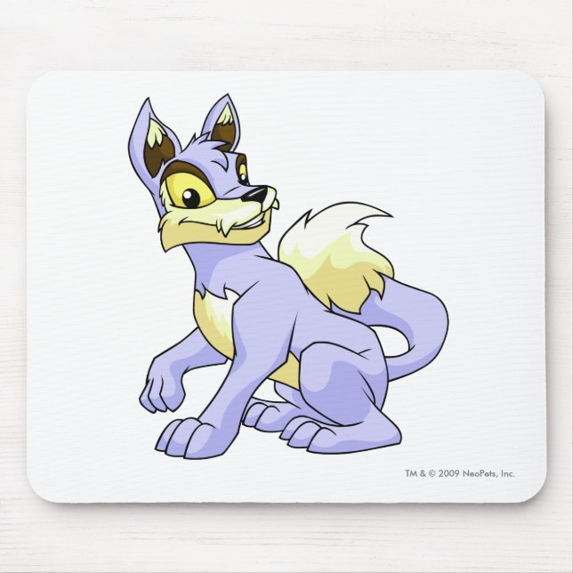 Lupe Blue Mouse Pad (Front)