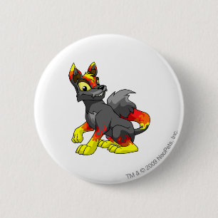 Lupe Fire 6 Cm Round Badge