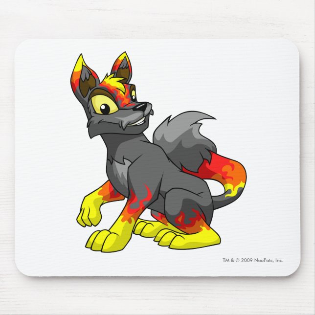 Lupe Fire Mouse Pad (Front)