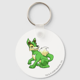 Lupe Green Key Ring