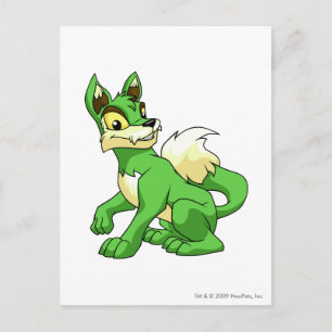 Lupe Green Postcard
