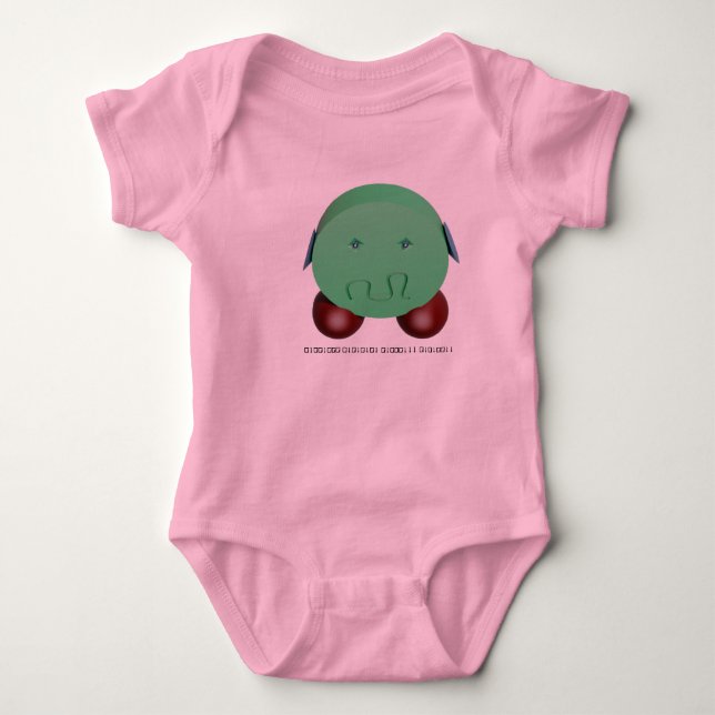 Lupe Needs Hugs Baby Bodysuit (Front)