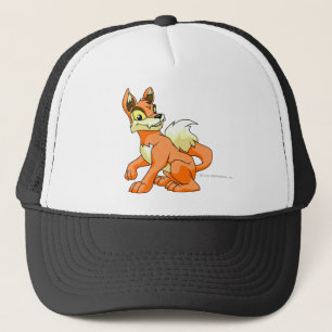 Lupe Orange Trucker Hat
