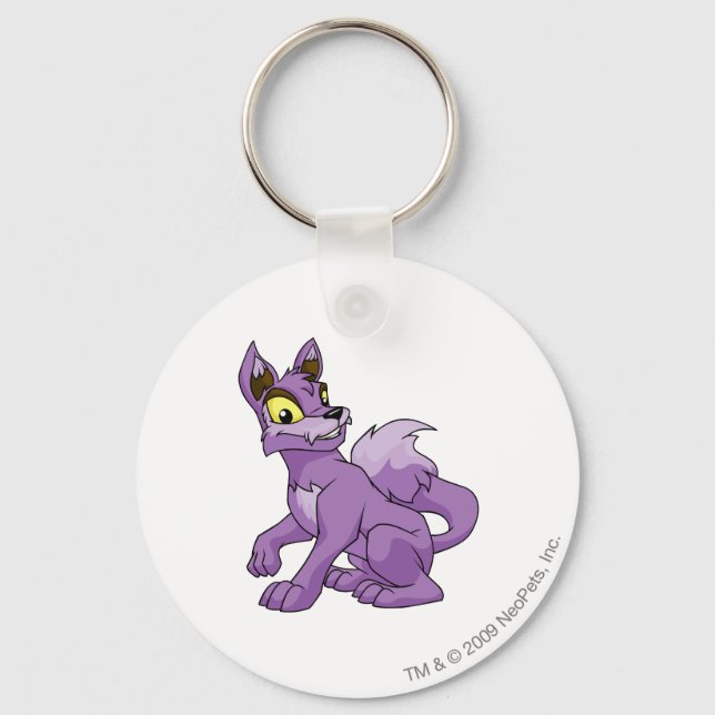 Lupe Purple Key Ring (Front)