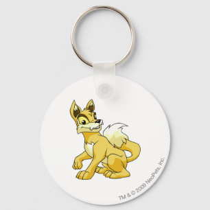 Lupe Yellow Key Ring