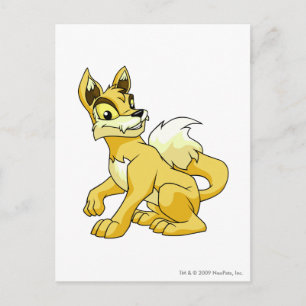 Lupe Yellow Postcard