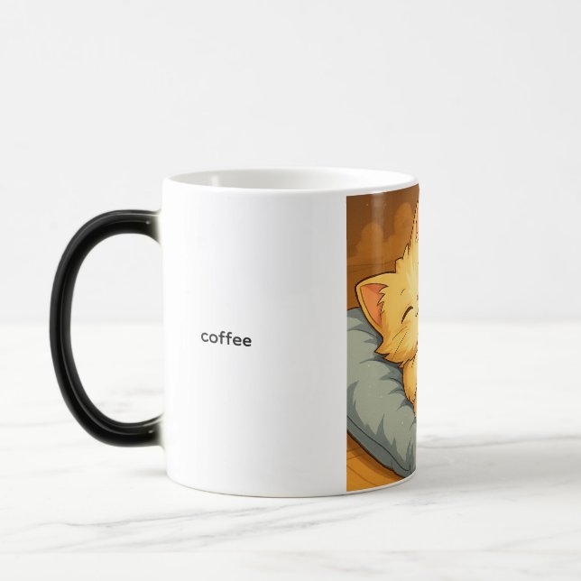 luphara cat mug (Left)