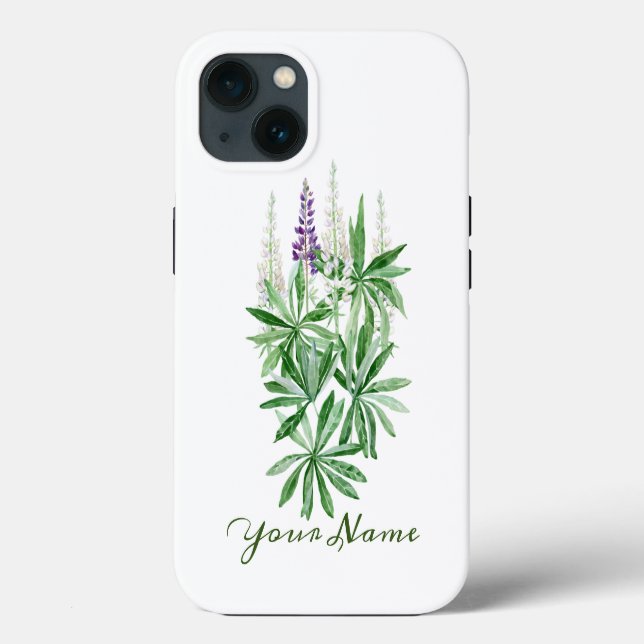 Lupin flower  Case-Mate iPhone case (Back)