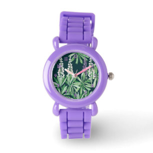Lupin flower  watch