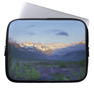 Lupine and the Main Divide, Arthur's Pass, South Laptop Sleeve