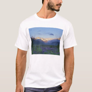 Lupine and the Main Divide, Arthur's Pass, South T-Shirt