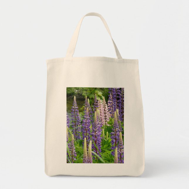 Lupine Grocery Tote (Front)