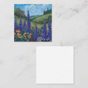 Lupine Meadow of Lavender Card