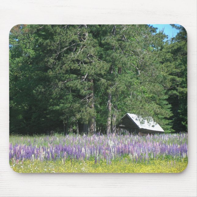 Lupine Mouse Pad (Front)