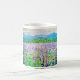 Lupine of Sugar Hill, Lord, help me to slow dow... Coffee Mug