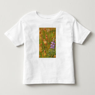 Lupine & Prairie Smoke wildflowers in Montana Toddler T-Shirt