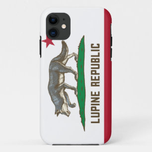 Lupine Republic Flag iPhone 11 Case
