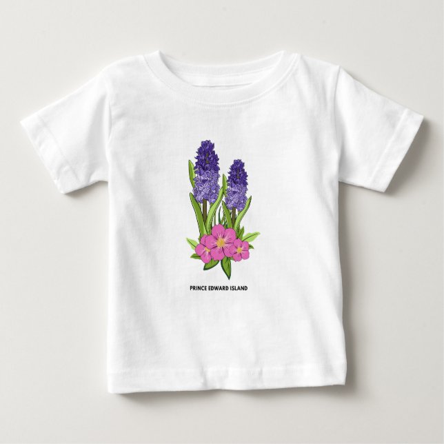 Lupines & Wild Roses PEI T-Shirt (Front)