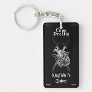 Lupo Proelia Kingfisher's Wolves Key Ring