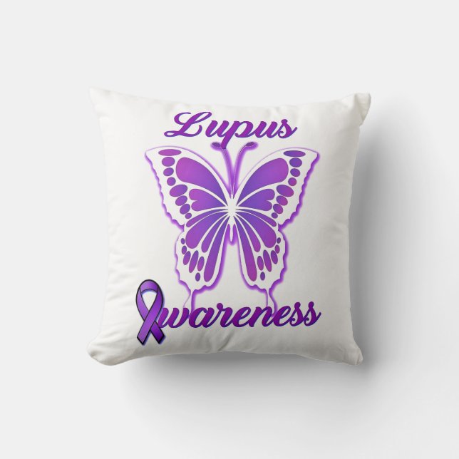 Lupus Awareness Cushion (Front)