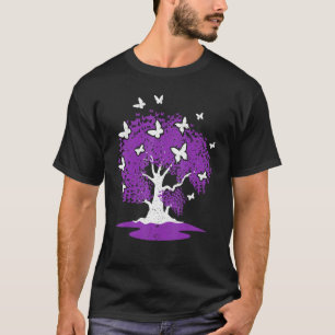 Lupus Awareness I Wear Puprle Lupus Support Squad T-Shirt