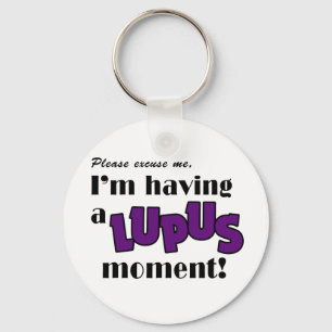 Lupus Awareness Key Ring
