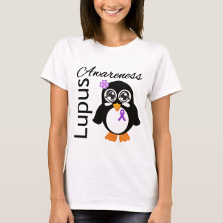 Lupus Awareness Penguin T-Shirt
