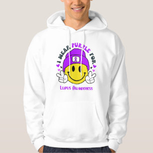 Lupus Awareness Ribbon Support Gifts Hoodie