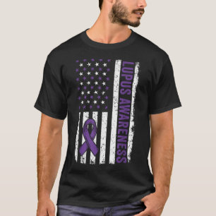 Lupus Awareness Shirt We Wear Purple For Lupus Awa