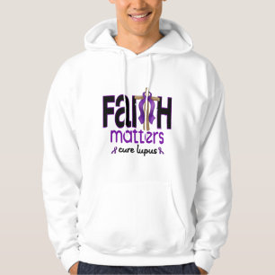 Lupus Faith Matters Cross 1 Hoodie