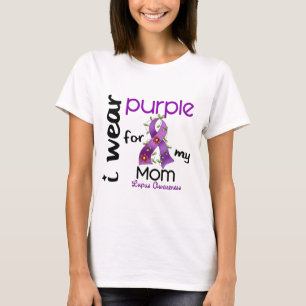 Lupus I WEAR PURPLE FOR MY MOM 43 T-Shirt
