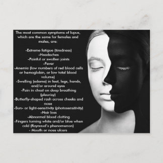 Lupus the silent partner... postcard
