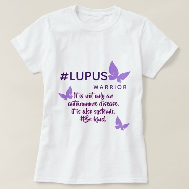 Lupus Warrior - Be Kind - T-shirt (Design Front)