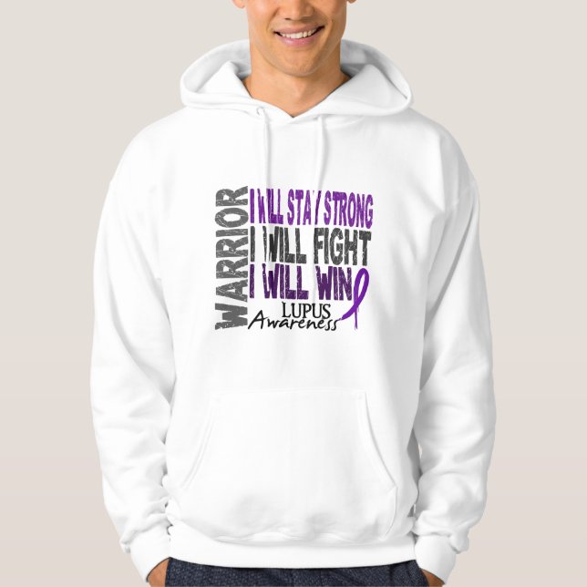 Lupus Warrior Hoodie (Front)