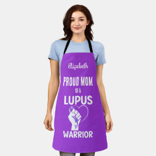 LUPUS WARRIOR Mother's Day Proud Mum Apron