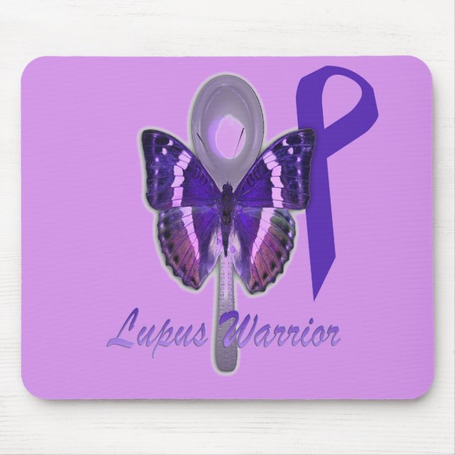 Lupus Warrior MousePad (Front)