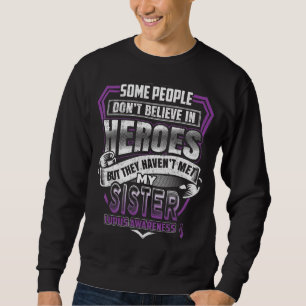 Lupus Warrior Purple Awareness Ribbon Proud Of My Sweatshirt