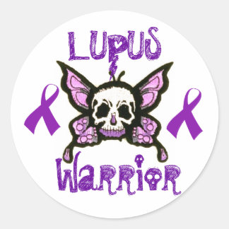 Lupus Warrior Sticker