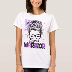 Lupus Warrior Women Girl Survivor T-Shirt