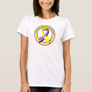 Lupus with Endometriosis Awareness Heart T-Shirt